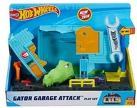 Samochody i pojazdy dla dzieci - Hot Wheels City zestaw z krokodylem - miniaturka - grafika 1