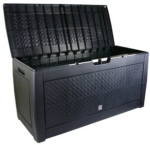 PROSPERPLAST PROSPERPLAST Skrzynia ogrodowa PROSPERPLAST Boxe Matuba S433 Antracyt - Skrzynie ogrodowe - miniaturka - grafika 2
