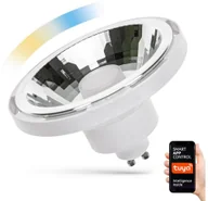 Żarówki LED - Wojnarowscy LED Ściemniana żarówka AR111 GU10/10W/230V 3000-6500K Wi-Fi Tuya biała - miniaturka - grafika 1
