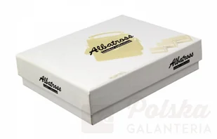 Albatross Portfel (PL) Skóra Naturalna Licowa Mały Poziomy Zewnętrzna kieszeń na Bilon A-3820 - Portfele - miniaturka - grafika 2