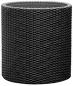 Donice - Keter Donica na choinkę, Cylinder S, antracytowa, 7 l - miniaturka - grafika 1