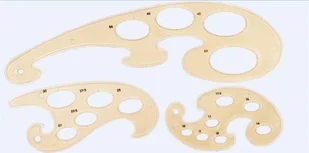 Grand Zestaw krzywików - Przybory szkolne - miniaturka - grafika 3