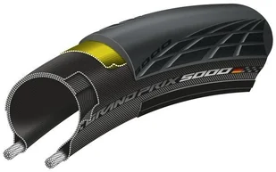 Continental Opona rowerowa GRAND PRIX 5000 Black Chilii 700x23c czarna zwijana - Opony rowerowe - miniaturka - grafika 3