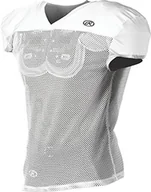 Piłka nożna - PRO Rawlings Sporting Goods mężczyzn Premium Cut gabinetu lekarskiego piłka nożna Jersey, biały, L FJPR1-WH-L - miniaturka - grafika 1