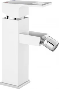 Deante Anemon Bateria bidetowa chrom/biały BCZ W310 - Baterie bidetowe - miniaturka - grafika 2