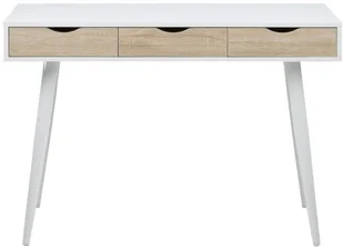 Biurko NEPTUN Dąb naturalny + biały - Biurka dla dzieci - miniaturka - grafika 2