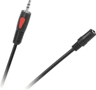 Kable - CABLETECH Kabel Jack 3.5mm Jack 3.5mm 1.8m czarny 4979 4979 - miniaturka - grafika 1