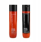 Zestawy kosmetyków damskich - Matrix Mega Sleek Szampon 300 + Odżywka 300 - miniaturka - grafika 1