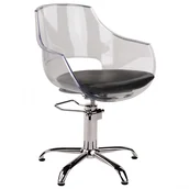 Fotele fryzjerskie - AYALA Fotel Fryzjerski GHOST baza pająk - miniaturka - grafika 1