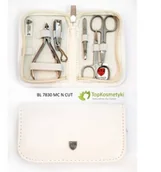 Zestawy do manicure i pedicure - Tradition 3 swords Zestaw do obcinania paznokci w białym etui BL 7830 MC N CUT A871-666FC_3 - miniaturka - grafika 1