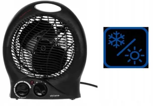 TERMOWENTYLATOR FARELKA GRZEJNIK TERMOSTAT 2000W - Ogrzewanie przenośne - miniaturka - grafika 2