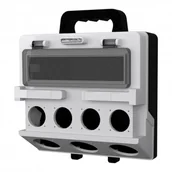 Inne akcesoria elektryczne - Ospel TP Electric Rozdzielnica hermetyczna obudowa pusta 280x260 TpE 0874 3370-000-0000 - miniaturka - grafika 1