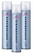 Kosmetyki do stylizacji włosów - Wella Performance Extra Strong lakier do włosów bardzo mocny wielopak 3x500ml - miniaturka - grafika 1