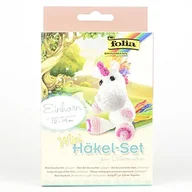 Zabawki kreatywne - folia Folia minihaekelset 'jednorożec' 4001868093254 23910 - miniaturka - grafika 1