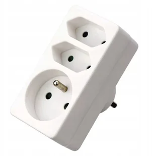 Rozgałęźnik 2× + 1× - Przedłużacze i rozgałęźniki - miniaturka - grafika 3