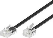 Kable miedziane - MicroConnect RJ-11/RJ-45 M/M 2m Czarny MPK452S - miniaturka - grafika 1
