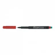 Foliopisy - Faber Castell Foliopis M 1,0 mm czerwony VD5219 - miniaturka - grafika 1