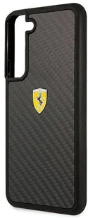 Ferrari FEHCS22SFCAK S22 S901 czarny/black hardcase On Track Real Carbon hurtel-91975-0 - Etui i futerały do telefonów - miniaturka - grafika 6