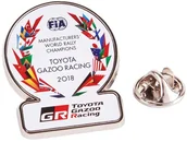 Akcesoria i dodatki do ubrań dla dzieci - Toyota Gazoo Racing Przypinka WRC Winner Toyota Gazoo World Rally Team TOY14PIN - miniaturka - grafika 1