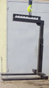 169 Reflow Widły do palet Grzebieniowe + Hak 5 T udźwig wideł 2000 kg długość łapy 1000 mm) 16976575 76575-uniw - Wyposażenie gospodarstwa rolnego - miniaturka - grafika 4