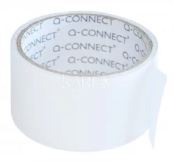 Q-Connect Taśma dwustronna 50mm, 5m, biała KF17474 - Taśmy klejące - miniaturka - grafika 5