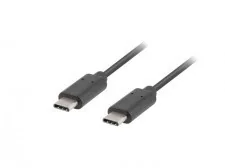 LANBERG Kabel USB-C M/USB-C M 3.1 LANBERG Gen 1, 0.5 m - Kable USB - miniaturka - grafika 4