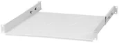 Akcesoria do szaf serwerowych - StalFlex Półka do szafy 19" z otworami 450 mm 1U regulowana szara RSA19-1U-450G - miniaturka - grafika 1