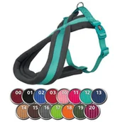 Szelki dla psów - Trixie Szelki Premium touring S 3550 cm/20 mm fuksja - miniaturka - grafika 1