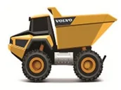 Modele zdalnie sterowane - Maisto MI 82056 RC Volvo A25HPS Dump Truck - miniaturka - grafika 1