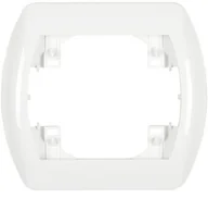 Klawisze i ramki - Karlik Trend biały ramka 1-krotna RH-1 RH-1 - miniaturka - grafika 1