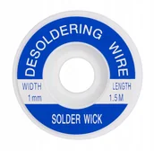 Lutownice - 10 szt. Taśma lutownicza 1mm/1.5m - miniaturka - grafika 1