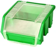 Pozostałe wyposażenie warsztatu - PATROL group Mini Pojemnik Magazynowy Warsztatowy Ergobox 1 zielony plus ERG1PZIEPG001 - miniaturka - grafika 1