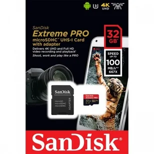 SanDisk MicroSDHC Extreme Pro 32GB (SDSQXCG-032G-GN6MA) - Karty pamięci - miniaturka - grafika 9