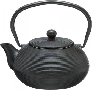 Secret de Gourmet SECRTET DE GOURMET Żeliwny imbryk do parzenia herbaty, czarny, 600 ml - Miseczki i talerzyki dla dzieci - miniaturka - grafika 3