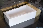 Wanny z hydromasażem - Besco Intima 160x90cm wanna asymetryczna prawa #WAI-160-NPI - miniaturka - grafika 1