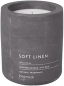 Świece - Blomus Świeca zapachowa Fraga L Soft Linen, 9x11 cm - miniaturka - grafika 1