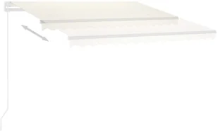 VidaXL Lumarko Automatycznie zwijana markiza, LED i czujnik wiatru, 350x250 cm 3068892 VidaXL - Markizy - miniaturka - grafika 41