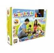 Książki edukacyjne - Mata tor wyścigowy + samochodzik Nowa - miniaturka - grafika 1