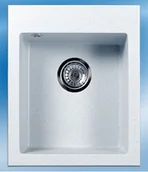 Zlewozmywaki - Brenor Rigo Biały - miniaturka - grafika 1