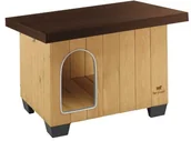 Transportery dla kotów - Ferplast Huta dla psów Baita, z drewna - miniaturka - grafika 1