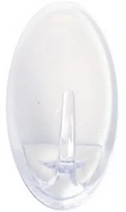 Pucuś Wieszak plastikowy samoprzylepny owalny - Wieszaki łazienkowe - miniaturka - grafika 3