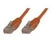 Kable miedziane - MicroConnect U/UTP Cat6 1.5 m Pomarańczowy snagles Unshielded Network Cable, LSZH, 4 X 2 X AWG 24 CU, 1.5 meter UTP6015OBOOTED - miniaturka - grafika 1