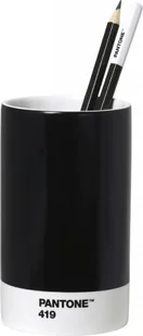 Pantone Pantone 419 organizer na biurko, pojemnik na długopisy, porcelana, czarny 101490418 - Pojemniki biurowe - miniaturka - grafika 2