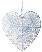 Oświetlenie świąteczne - Markslojd 702900 - Świąteczna dekoracja SIA LED/0,6W/3xAA serce 20 cm - miniaturka - grafika 1