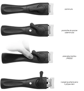 Patelnia granitowa WOK 26cm GRANDE COMBI odpinana 112985 - Woki - miniaturka - grafika 4