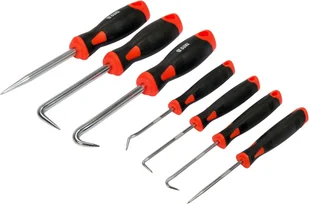 YATO ZESTAW HACZYKÓW Z RĘKOJEŚCIĄ 7 CZ - Kombinerki i obcęgi - miniaturka - grafika 2