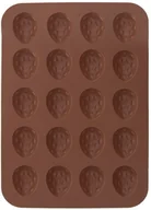 Formy do ciast - Orion forma silikonowa ORZECHY 20 brązowa - miniaturka - grafika 1