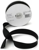 Pozostałe akcesoria świąteczne - Inastri inastri 25/5/5 MM octan-satynowa taśma skośna, czarna 2054 COL-2054 - miniaturka - grafika 1