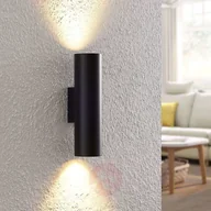 Lampy ścienne - Arcchio Arcchio Dilana lampa ścienna okrągła 2-pkt. czarna - miniaturka - grafika 1