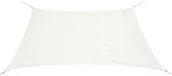 Parasole ogrodowe - vidaXL Żagiel ogrodowy HDPE kwadratowy 3,6x3,6 m, biały - miniaturka - grafika 1